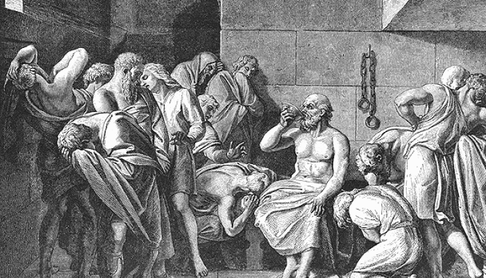 Delito, Juicio y muerte de Sócrates